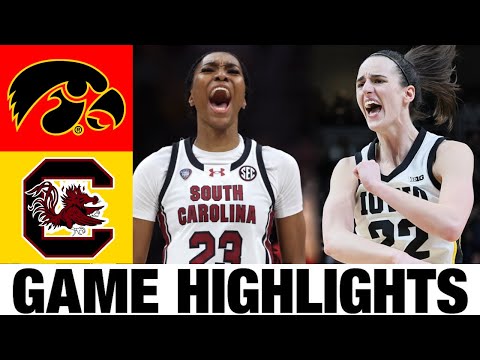 #1 Iowa vs South Carolina Highlights 1st Half | 2024 NCAA Women's Basketball - National Championship