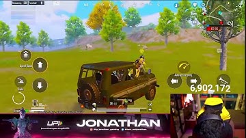 38 Kills WWCD | Hard Top 10 Conqueror Lobby | Jonathan Gaming Live #johnathanislive#pubgmobile#pubg