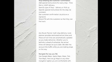 Get Shortest Path Using Zeo Fast Multi stop route plan App