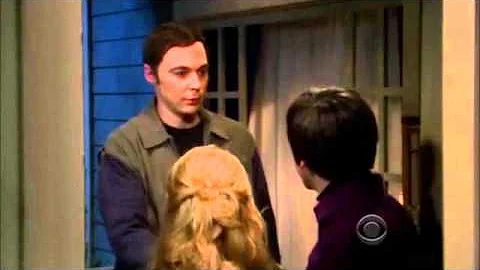 Sheldon's Electric Hand Prank