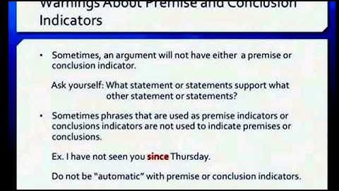 Recognizing Arguments