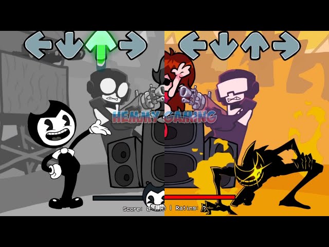 Playable Indie Cross Bendy (New) [Friday Night Funkin'] [Mods]