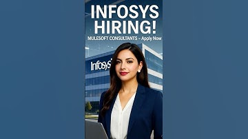 Infosys is Hiring Now for Mulesoft Jobs!