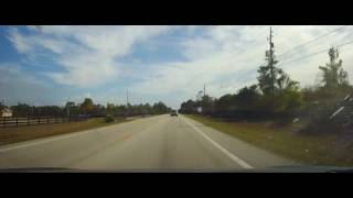 Driving on Florida State Road 415 from Port Orange to Sanford