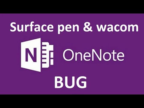 Microsoft onenote wacom/surface pen lasso select bug, onenote freeze