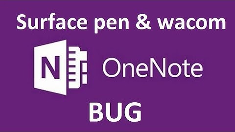 Microsoft onenote wacom/surface pen lasso select bug, onenote freeze