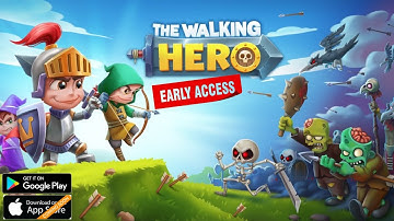 The Walking Hero (Auto Battle) - (Early Access) - Gameplay - Mobile Game Review - Android - IOS