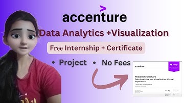Accenture Free Data Analytics Program | Learn Data Visualization + Get Certified!