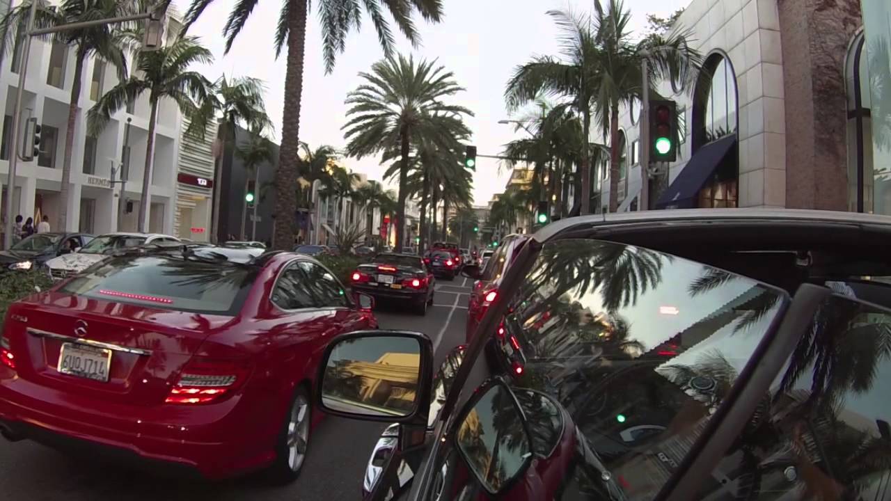 beverly hills tour by car