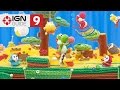 Yoshi S Woolly World 100 Walkthrough World 1 S Hang Tongue 