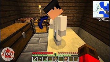 Minecraft: Tekkit Dual Survival Episode 4 - Fire On a Stick On a Stick!