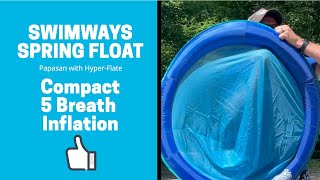 REVIEW: SwimWays Spring Float Papasan Pool Lounge Chair with Hyper-Flate Valve