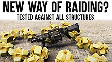 Rust Multiple Grenade Launcher  - New Rust Raiding Tool? - Rust Update