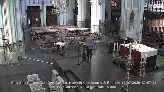 Sint Jan Kathedraal Den Bosch, Matrimonio De Mauro - Peeters Peeters, 18 luglio 2020