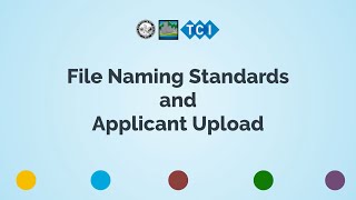 File Naming Standards and Applicant Upload (ePlans)