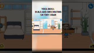 TOCA BOCA BUILD AND DECORATING ON TINY HOME