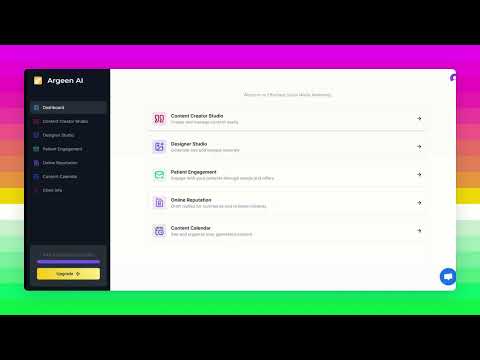 Content Creator Studio How Argeen AI Works