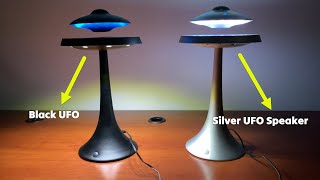 Black & Silver Levitating UFO Speakers Compared  Gadgetify