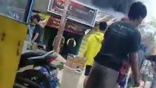 Kebakaran di kecamatan sebulu