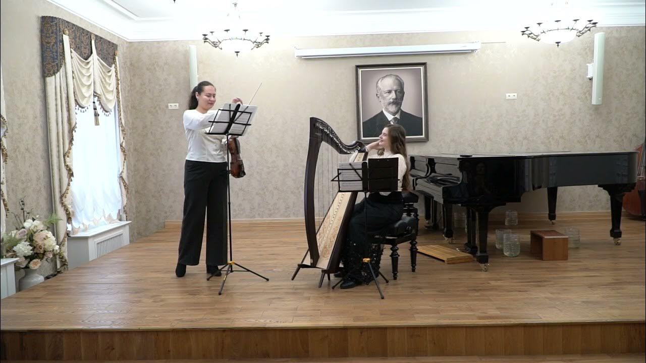 Ирландская арфа. Дуэт - YouTube