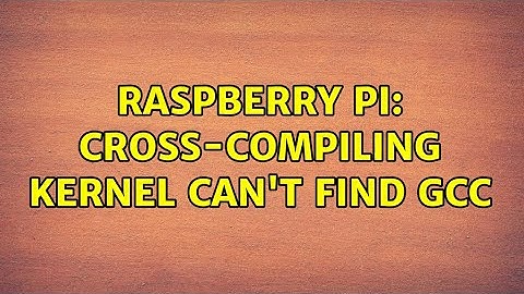 Raspberry Pi: Cross-Compiling kernel can