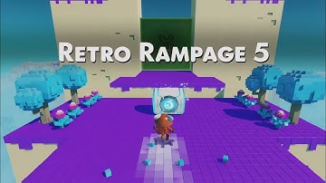 RETRO RAMPAGE 5 - Astro Bot PS5 Challenge