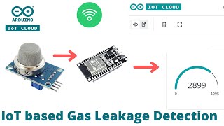 IoT based gas leakage detection using Arduino IoT cloud @Arduino | Arduino IoT cloud project #iot