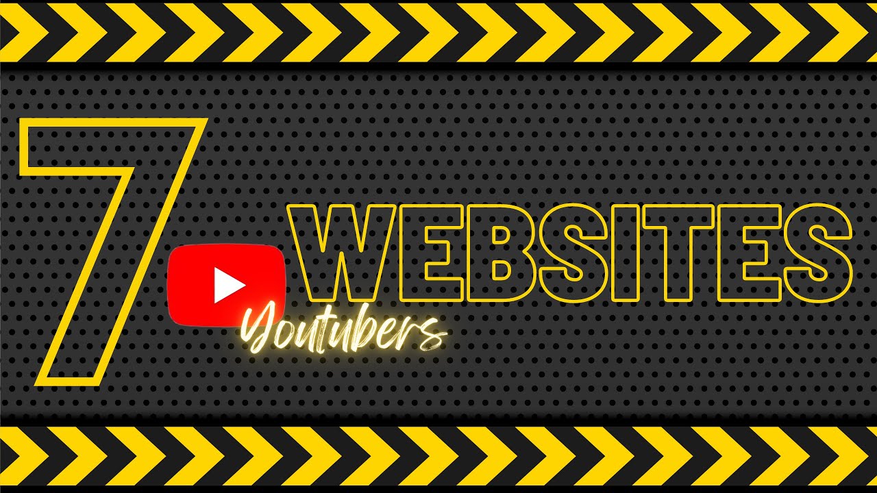 USEFUL WEBSITES FOR YOUTUBERS BEST WEBSITES FOR YOUTUBERS ASLI TECH