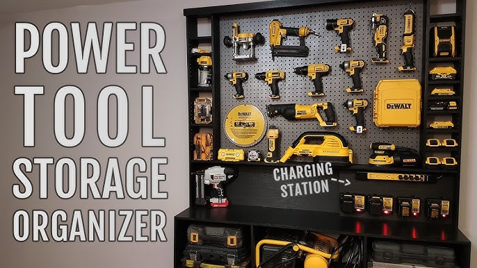 DIY Drill Charging Station — Penalty Box Woodshop