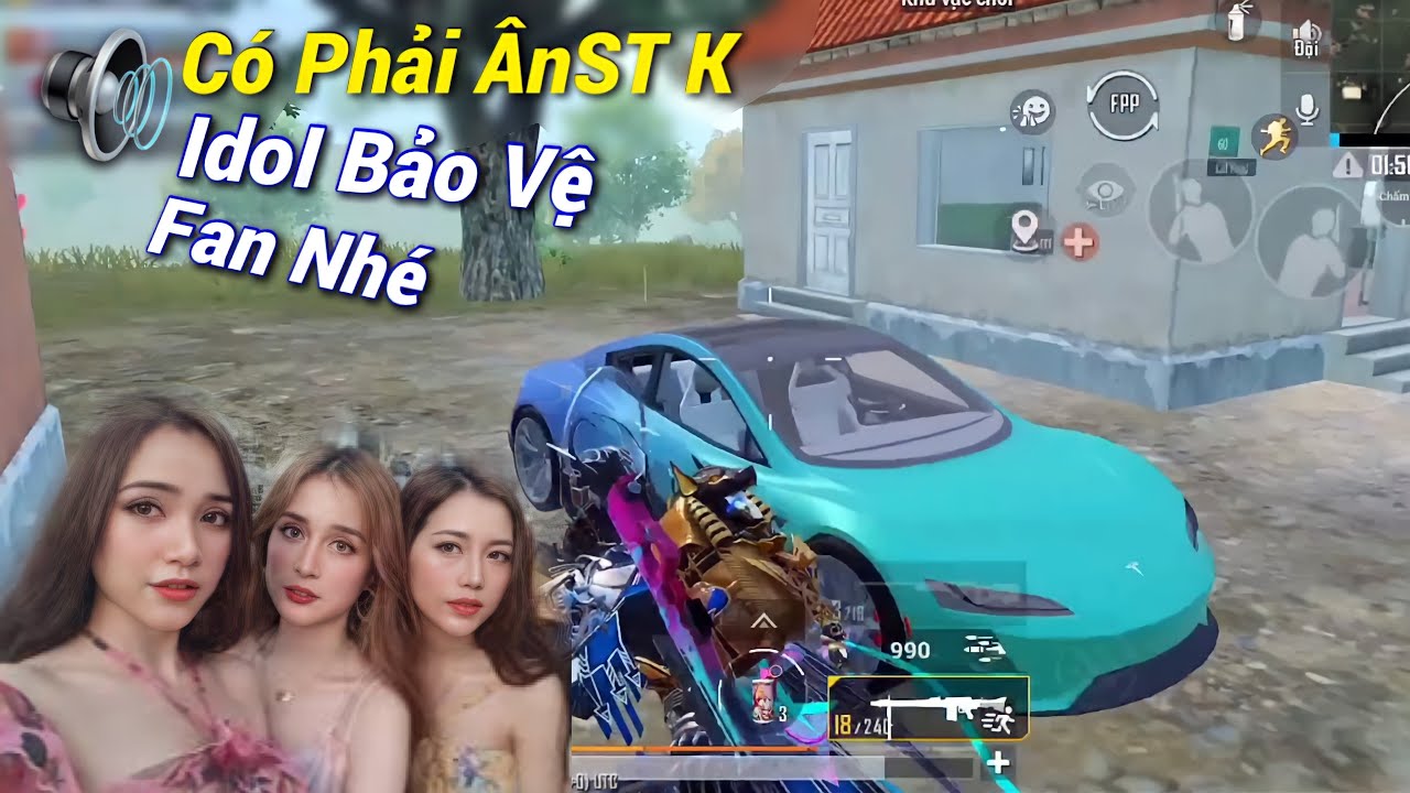 PUBG Mobile | Trà Trộn: Lại Gặp Động Bàn Tơ - Chị Em Phát Hiện Idol Làm Cả Đội Náo Loạn 🤣