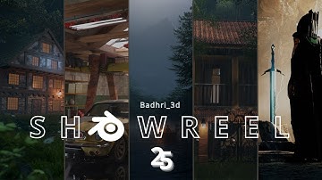 3D ENVIRONMENT SHOWREEL | Badhri_3d  (2025)