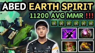 🔥 ABED EARTH SPIRIT MIDLANE Highlights 7.35d 🔥 Gameplay From ABED - Dota 2
