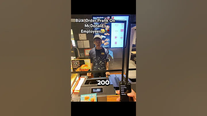Bulk Ordering McDonald’s Gone Wrong 😭🥀 #fy #viral #funny #pranks #bulkorders #freewill
