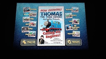 Thomas & Friends: Calling All Engines Main Menu Walkthrough