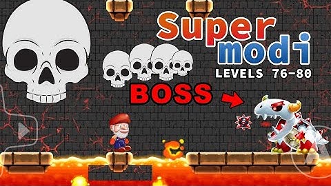 Super Run Go (Super modi) - Levels 76-80 + BOSS