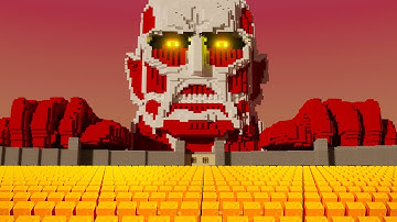 10,000 Villagers VS Attack On Titan