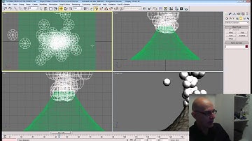 Tutorial 3DS Max Portugues - Erupcao Vulcania com Particle Flow - 03/04