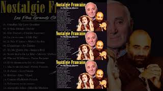 ✨Nostalgie Francaise Les Plus Grands Chansons 💖 Charles Aznavour, Demis Roussos, M.Mathieu..#shorts