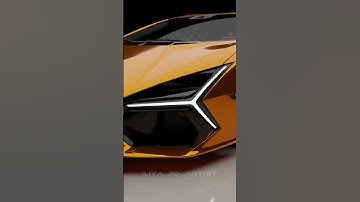 Lamborghini Revuelto Reveal | Made in Blender & After Effects