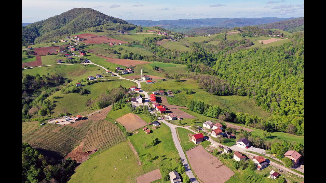 Pogled sa planine Radoč