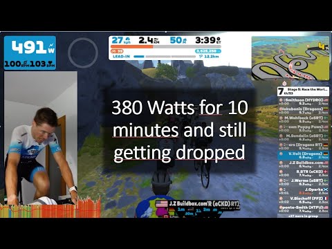 Brutal Zwift Race