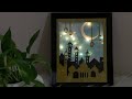 Ramadan Diy decor/Ramadan 3D Frame/3D Mosque frame/Ramadan Craft/3D lighting frame/Diy craft decor.