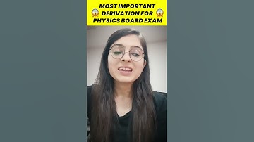Most Important Derivations of Class 12 Physics ✅🔥#class12physics#boardexam2023#physics#tips#class12