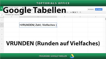 VRunden einfach erklärt ( Google Tabellen / Spreadsheets )