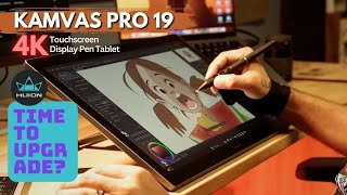 4K Display Pen Tablet for Digital Art | @HuionTablet  Kamvas Pro 19