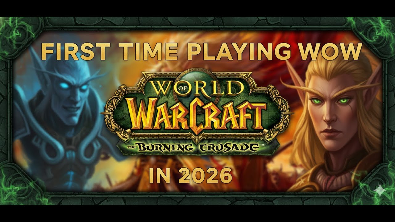 First Time Playing WOW in 2026! | The Burning Crusade Classic - Part 1