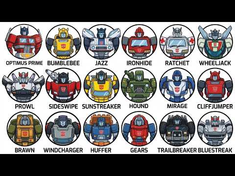 All 18 Original Autobots in Transformers Explained.