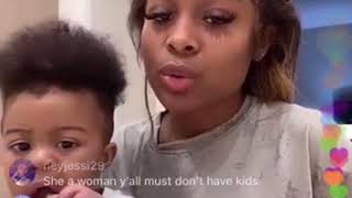 JaydaCheaves | Explains how she named  Loyal and his reaction was priceless