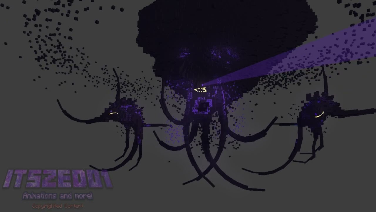 I made the wither storm mod concept into a drawing on ibispaint