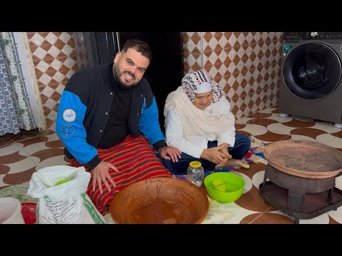 في يوم بارد وممطر راح علينا الضو أرواحو تشوفو واش طيبنا أنا والوالدة روتيني اليومي 